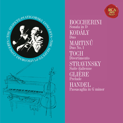 アルバム/Heifetz and Piatigorksy: The Duo Collection ((Heifetz Remastered))/Jascha Heifetz