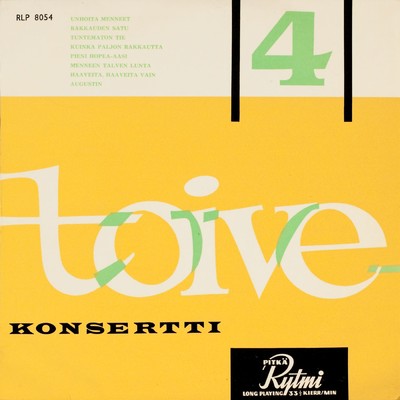 Toivekonsertti 4/Various Artists