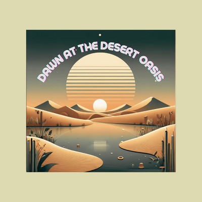 Dawn at the Desert Oasis/yoshino