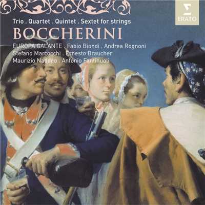 アルバム/Boccherini: Trio, Quartet, Quintet & Sextet for strings/Europa Galante & Fabio Biondi
