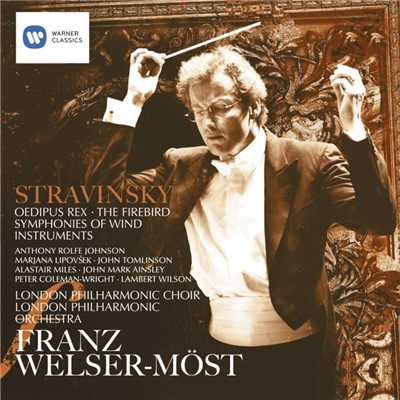 アルバム/Stravinsky: Oedipus Rex, Firebird & Symphonies of Wind Instruments/Franz Welser-Most
