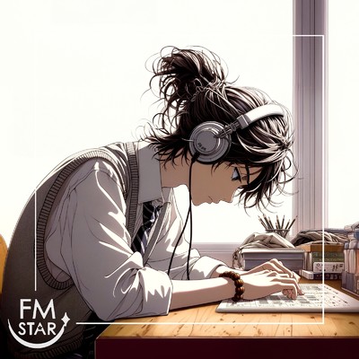 夜勉強するときのカフェBGM 作業集中 Lo-fi Hip hop/FM STAR