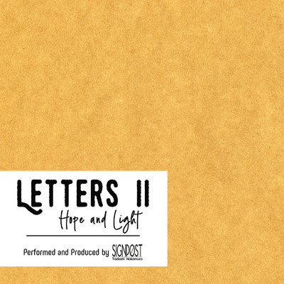 Letters II 〜Hope and Light〜/Tadashi Nakamura