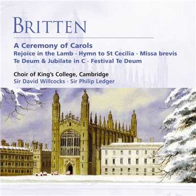 シングル/Hymn to St Cecilia, Op. 27: I. In a Garden Shady/Choir of King's College, Cambridge／Sir David Willcocks