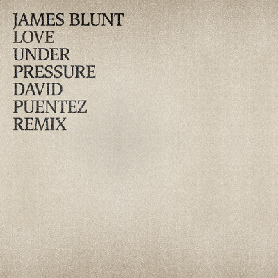 Love Under Pressure (David Puentez Remix)/James Blunt