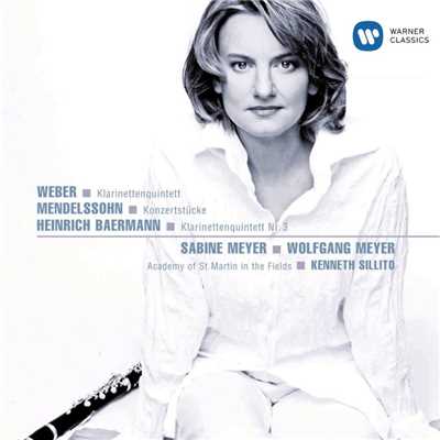 Concert Piece No. 1 in F Major, Op. 113, MWV Q23: I. Allegro con fuoco/Sabine Meyer／Wolfgang Meyer／Academy of St Martin in the Fields／Kenneth Sillito