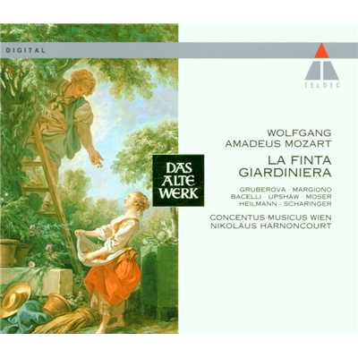 Mozart : La finita giardiniera : Act 1 ”Siam pur soli una volta” [Il Podesta, Sandrina, Serpetta]/Nikolaus Harnoncourt