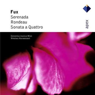 アルバム/Fux : Serenada, Rondeau & Sonata a 4  -  Apex/Nikolaus Harnoncourt & Concentus musicus Wien