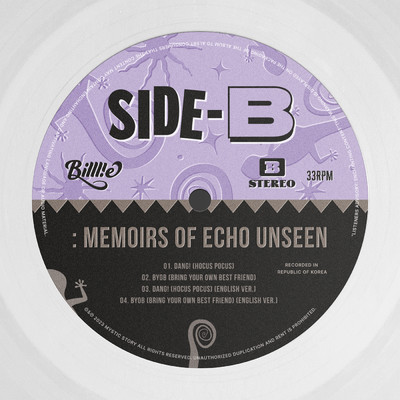 side-B : memoirs of echo unseen/Billlie