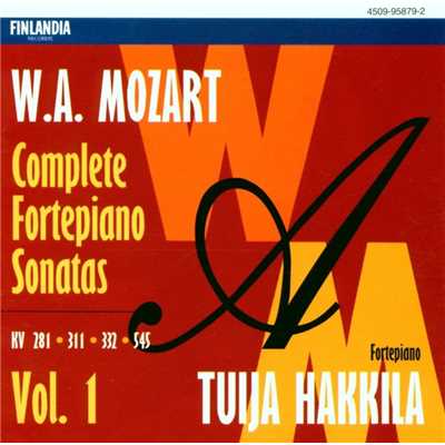 W.A. Mozart : Complete Fortepiano Sonatas Vol. 1/Tuija Hakkila