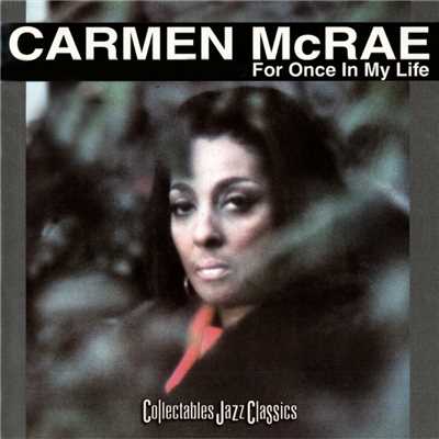アルバム/For Once In My Life/Carmen McRae