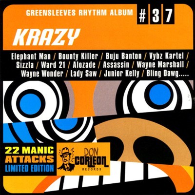 アルバム/Greensleeves Rhythm Album #37: Krazy/Various Artists
