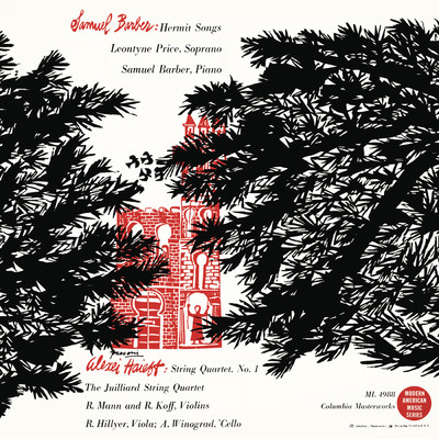アルバム/Leontyne Price - Alexei Haieff: String Quartet No. 1; Samuel Barber: Hermit Songs op. 29/Leontyne Price