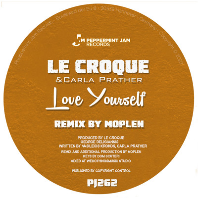 シングル/Love Yourself (Moplen Disco 3000 Reprise)/Carla Prather／C.Roque