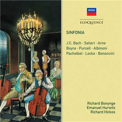Sinfonia - Salieri, J.C. Bach, Arne, Purcell, Albinoni, Pachelbel/リチャード・ボニング