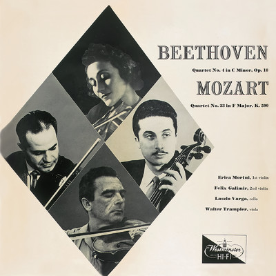 Mozart: String Quartet No. 23 in F Major, K. 590 ”Prussian No. 3” - I. Allegro moderato (Stereo Version)/エリカ・モリーニ／フェリックス・ガリミール／Walter Trampler／Laszlo Varga