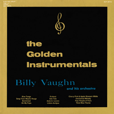 アルバム/The Golden Instrumentals/ビリー・ヴォーン&ヒズ・オーケストラ