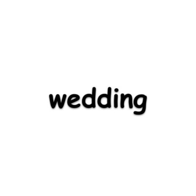 シングル/wedding/Hustler