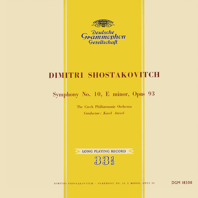 アルバム/Shostakovich: Symphony No. 10 (Karel Ancerl Edition, Vol. 8)/チェコ・フィルハーモニー管弦楽団／カレル・アンチェル