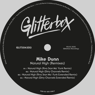 Natural High (Remixes)/Mike Dunn
