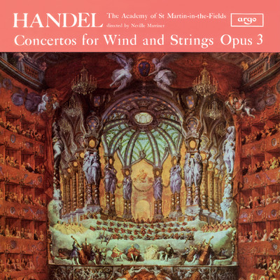 Handel: Concerti grossi, Op. 3/アカデミー・オブ・セント・マーティン・イン・ザ・フィールズ／サー・ネヴィル・マリナー