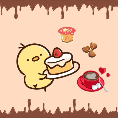 Cafe latte/Honobono Free BGM