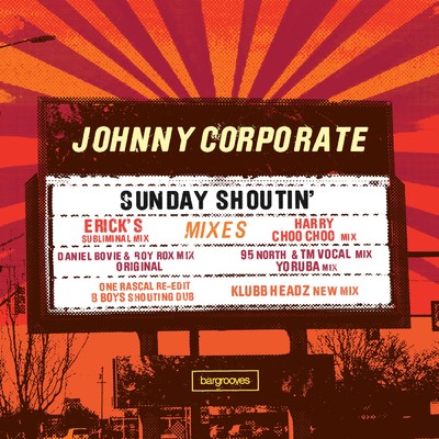 シングル/Sunday Shoutin' (Tommy Musto Acappella)/Johnny Corporate