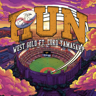 シングル/RUN (featuring Coko  Yamasaki)/West Gold