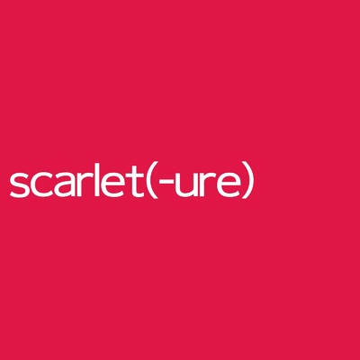 シングル/scarlet (-ure)/ねこぜなおとこ