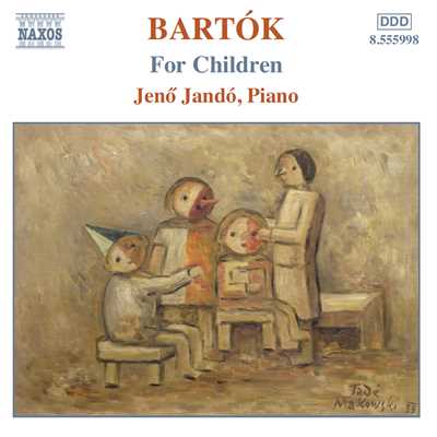 アルバム/バルトーク: ピアノ作品全集 4 「子供のために BB 53, Sz. 42(1943年改訂版)」/Jeno Jando