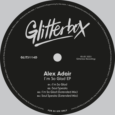 シングル/Soul Speaks (Extended Mix)/Alex Adair