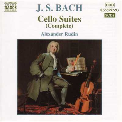 J.S. バッハ: 無伴奏チェロ組曲第1番 ト長調 BWV 1007 - VI. Gigue/アレクサンドル・ルーディン(チェロ)