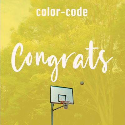 シングル/Congrats！/color-code