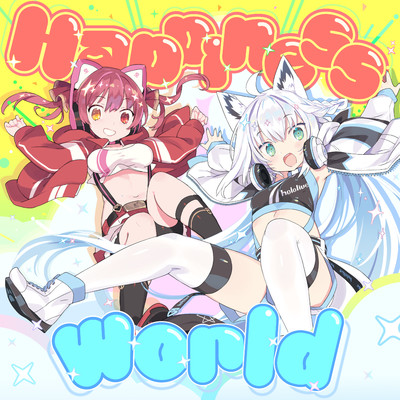 シングル/Happiness World/白上フブキ, 宝鐘マリン