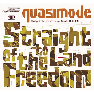 アルバム/Straight to the Land of Freedom〜LIVE at LIQUIDROOM〜 (Live)/quasimode