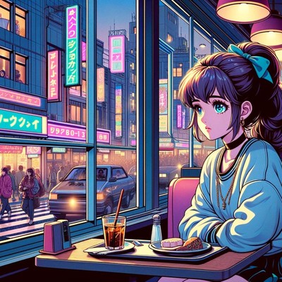 Serenity in Melodies/lo-fi music japan city pop culture