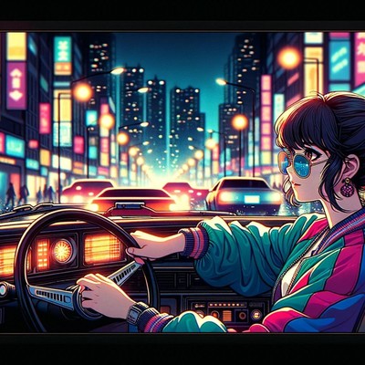 City Lights/lo-fi music japan city pop culture
