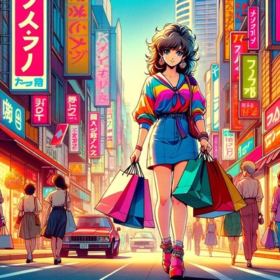 Midnight Serenade/lo-fi music japan city pop culture