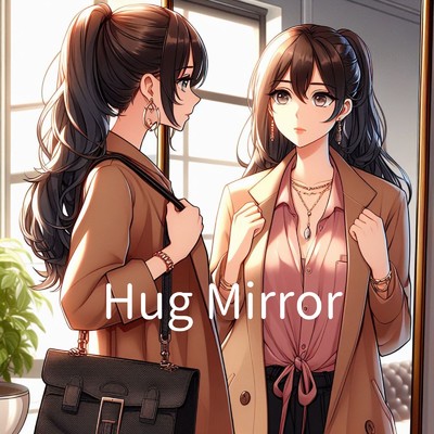 Hug Mirror/Lofi emoi girl