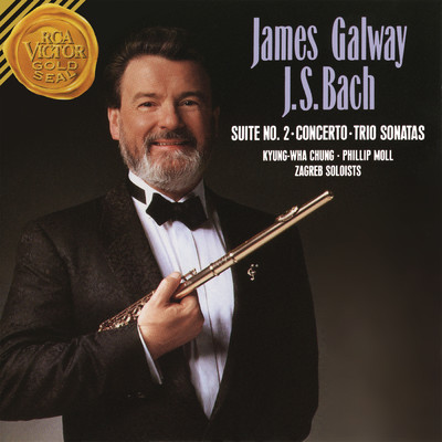 Trio Sonata for Flute, Violin and Basso Continuo in G Major, BWV 1039: III. Adagio e piano/James Galway／Kyung-Wha Chung／Phillip Moll／Moray Welsh