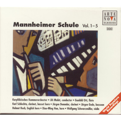 アルバム/Mannheimer Schule Vol.2 - Karl Stamitz: Bassethorn Cto／2 Double Ctos/Jiri Malat