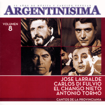 ARGENTINISIMA VOL.8 - CANTOS DE LA PROVINCIANIA/Various Artists