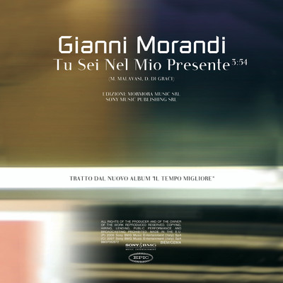 シングル/Tu Sei Nel Mio Presente/Gianni Morandi