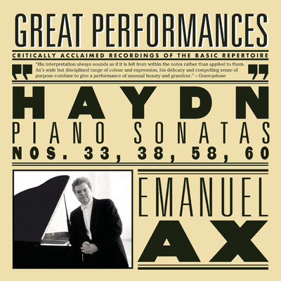 アルバム/Haydn: Piano Sonatas Nos. 33, 38, 58 & 60/Emanuel Ax