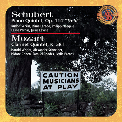 Piano Quintet in A Major, D. 667, Op. 114 ”Trout”: IV. Tema con variazioni. Andantino/Rudolf Serkin