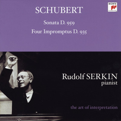 シングル/Piano Sonata No. 20 in A Major, D. 959: III. Scherzo. Allegro vivace/Rudolf Serkin