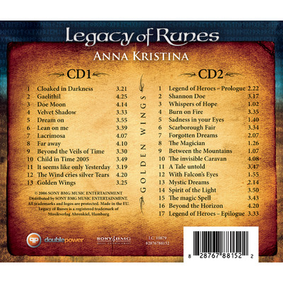 Legend Of Heroes - Prologue (instrumental)/Anna Kristina