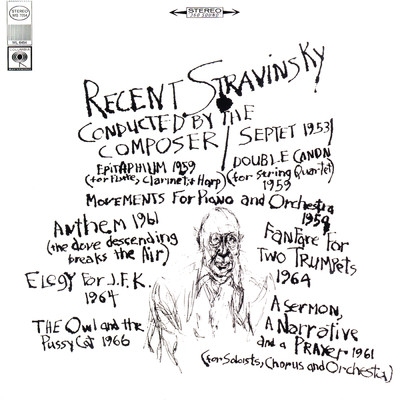 シングル/Movements for Piano and Orchestra: V. Eighth Note = 104/Igor Stravinsky／Charles Rosen／Columbia Symphony Orchestra