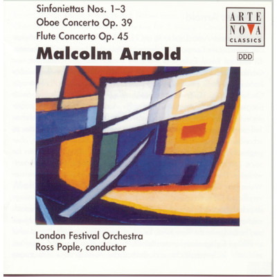 アルバム/Arnold: Sinfoniettas 1,2,3／Ctos. For Flute & Strings And Oboe & Strings/Ross Pople