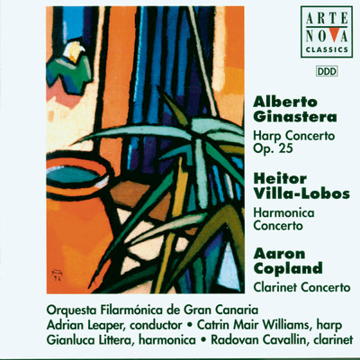 アルバム/Ginastera, Villa-Lobos, Copland: Concertos/Adrian Leaper／Orquesta Filarmonica de Gran Canaria
